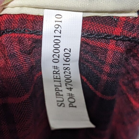 Rl Denim & Supply | Button Down tunic in red plaid - Picture 9 of 9